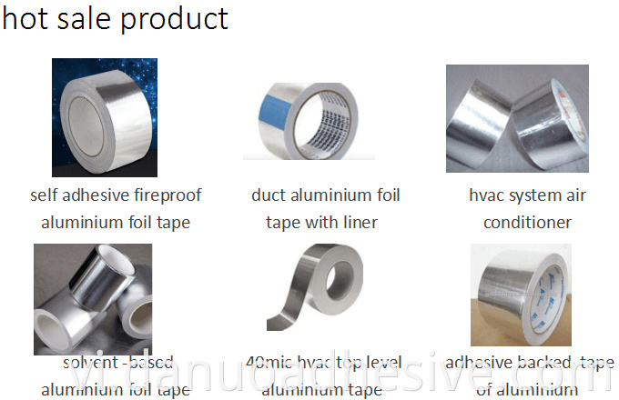 Tự kết dính Gummed Waterproot Alumuminu Lá băng